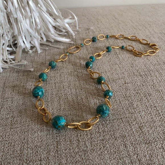 🪞long link gemstone necklace - Picture 12 of 15